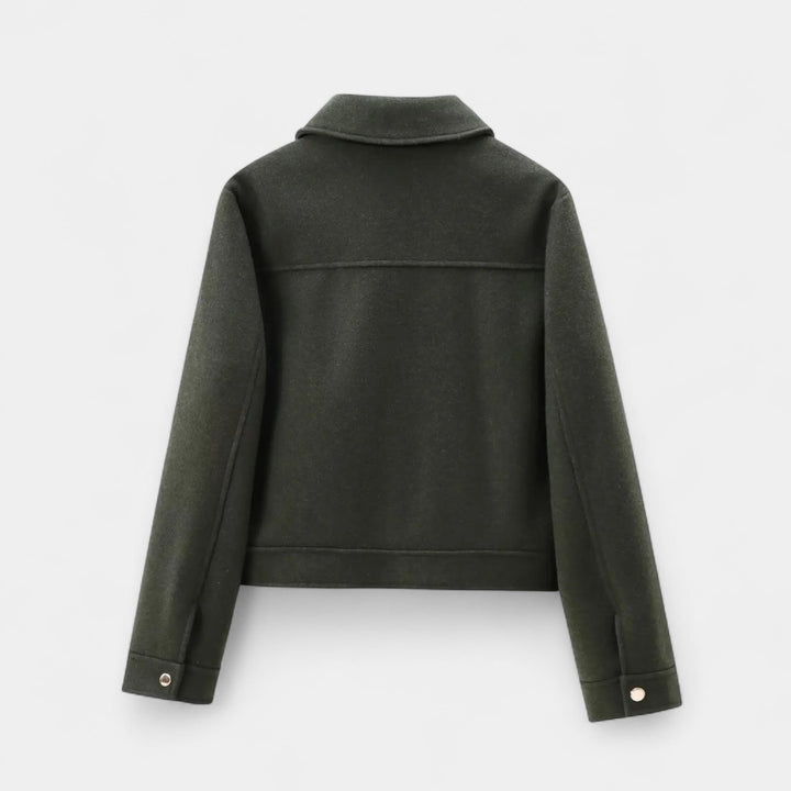 Curie Paris | Veste courte pour femmes en mélange de laine