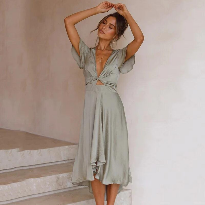 Vestito estivo elegante da donna - Vestito femminile chic e confortevole