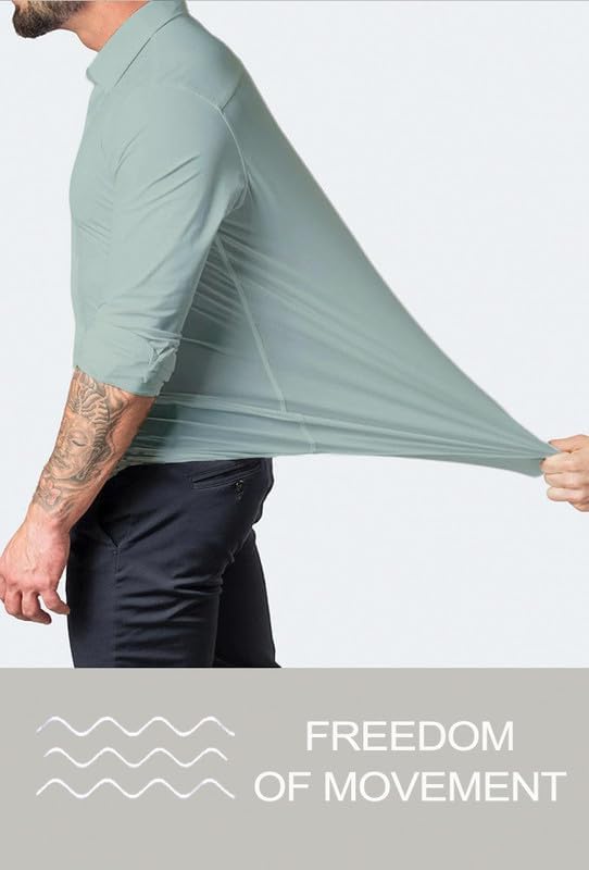 Men's Slim-Fit Shirt Spring 2025 – Wrinkle-Free – David