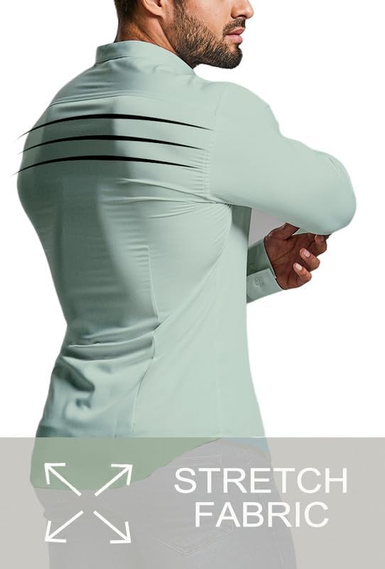 Men's Slim-Fit Shirt Spring 2025 – Wrinkle-Free – David
