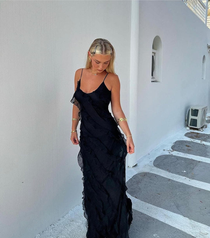 Suzanne - Robe à jupe superposée