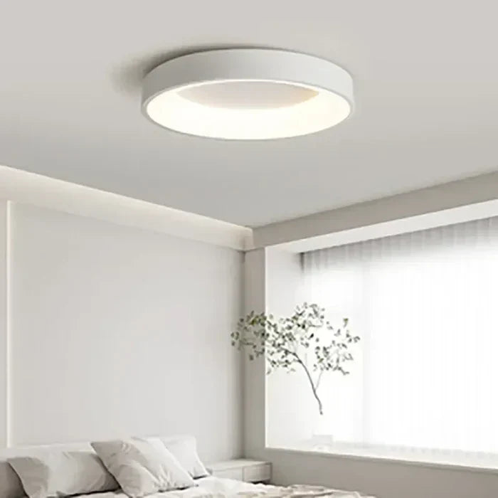Plafoniera LED Rotonda – Stile Scandinavo, Illuminazione Duratura e Atmosfera Accogliente per la Tua Casa