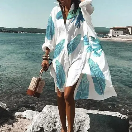Elegantes und übergroßes Sommerkleid für Damen | Mini