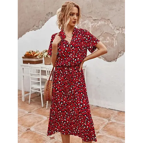 Elegantes Sommerkleid für Damen | Midi