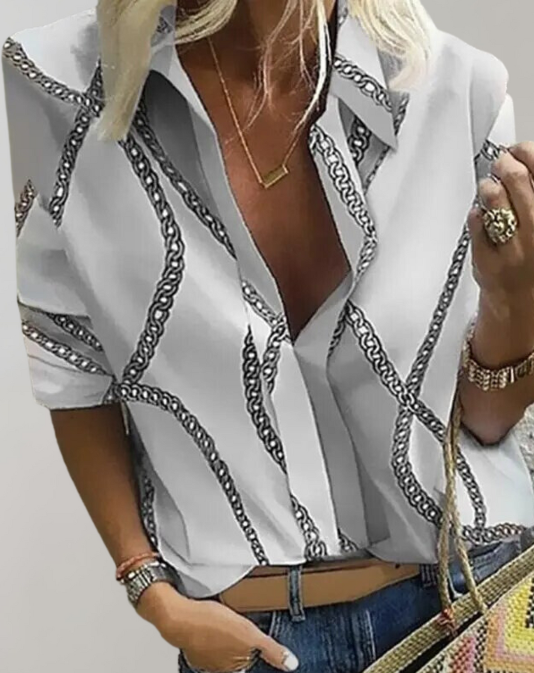 Faye | Blusa da tempo libero a maniche lunghe per donne