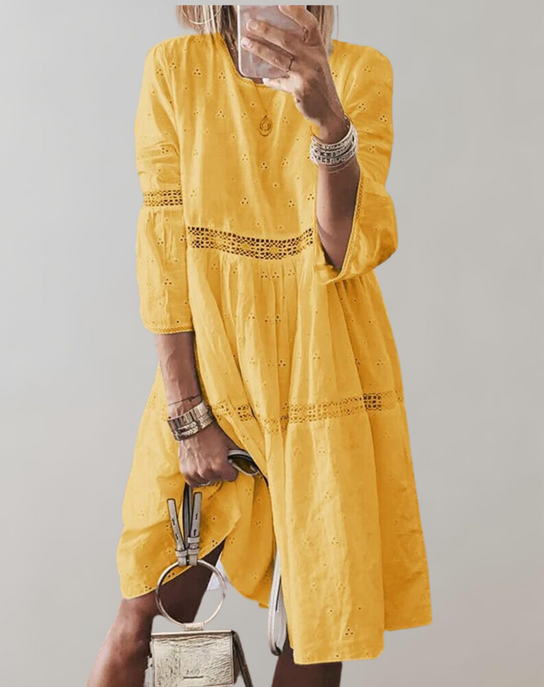 Kath | Vestito elegante ricamato