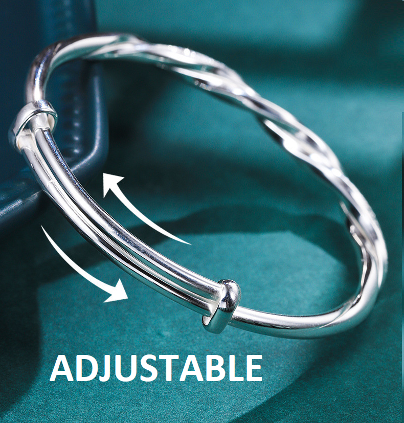 Elegant and captivating silver bracelet - Trendy jewelry for women
