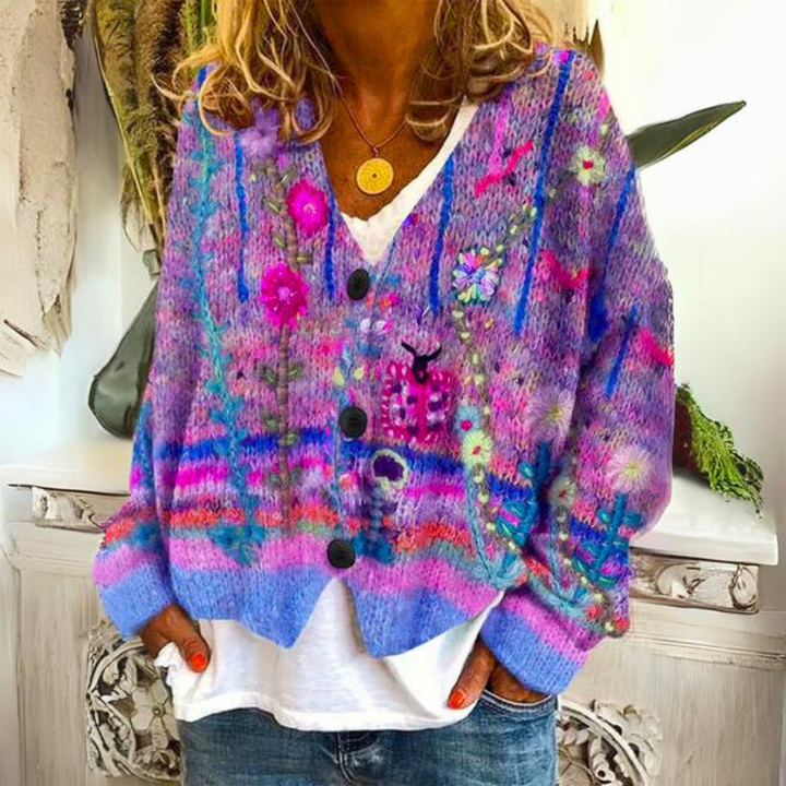 Cardigan Chic aus Mohair-Mischung – Eleganz und Komfort für kühle Sommerabende