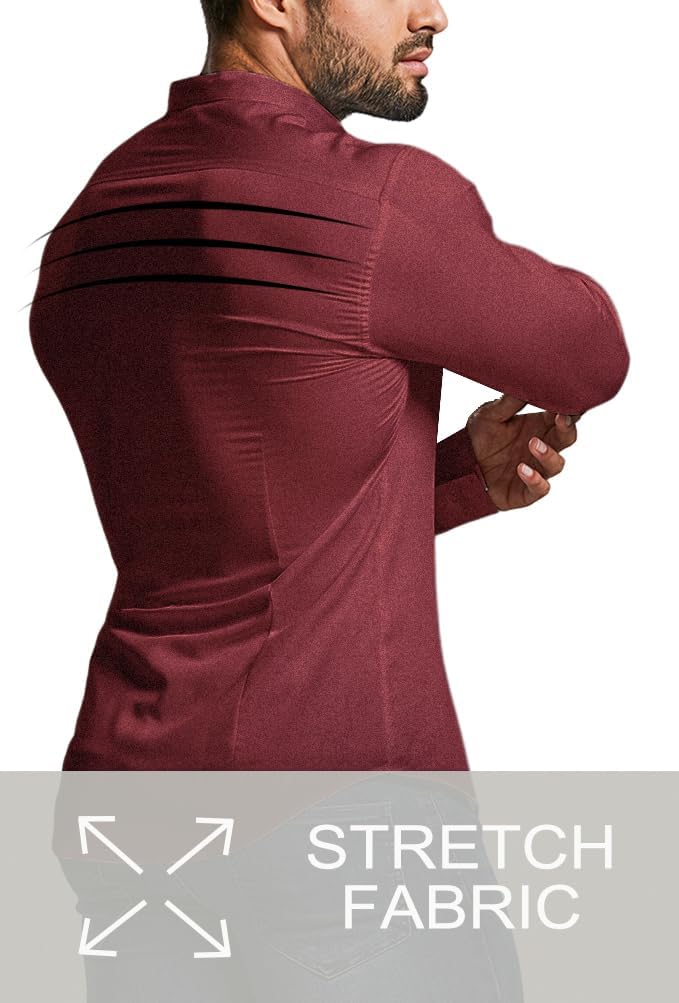 Men's Slim-Fit Shirt Spring 2025 – Wrinkle-Free – David