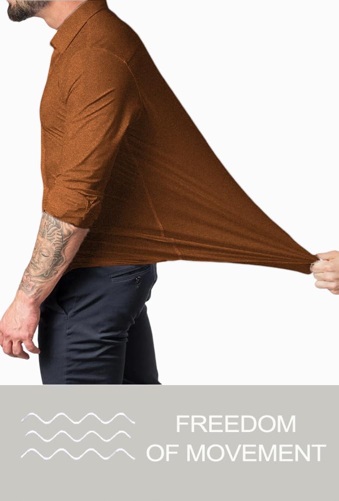 Men's Slim-Fit Shirt Spring 2025 – Wrinkle-Free – David