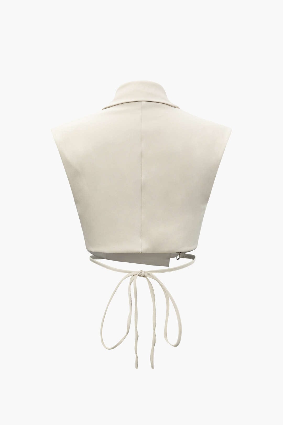 Ensemble Pantalon et Gilet à Revers - Élégance Décontractée