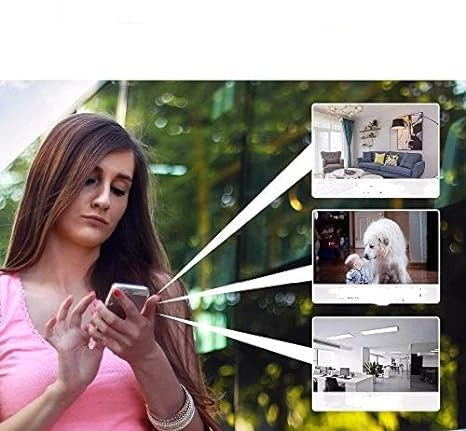 Mini 1080P Wireless WiFi Security Camera - SecureView for Smart Surveillance