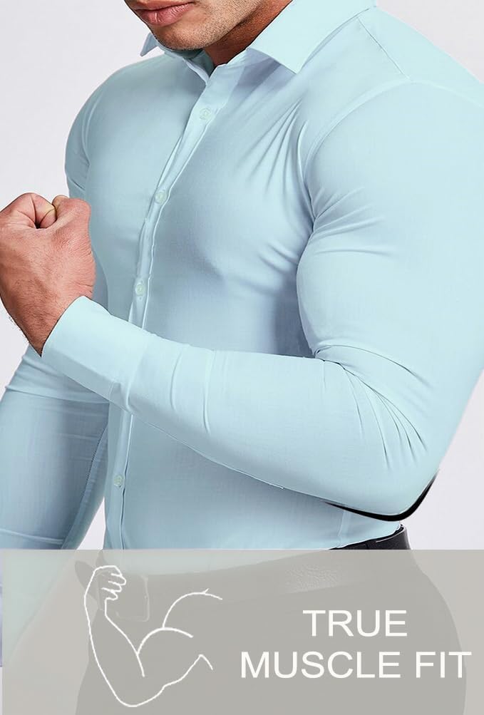 Men's Slim-Fit Shirt Spring 2025 – Wrinkle-Free – David