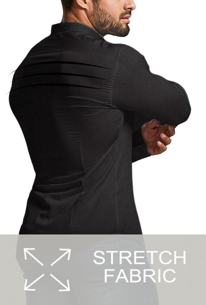 Men's Slim-Fit Shirt Spring 2025 – Wrinkle-Free – David