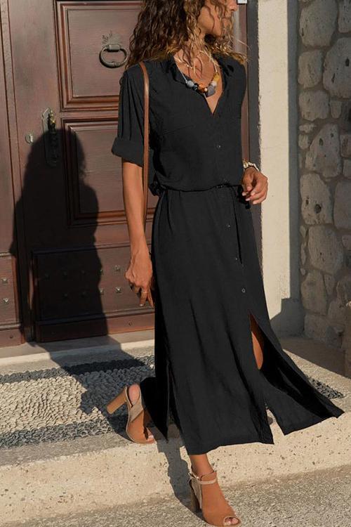 Herbst Neu Langarmkleid