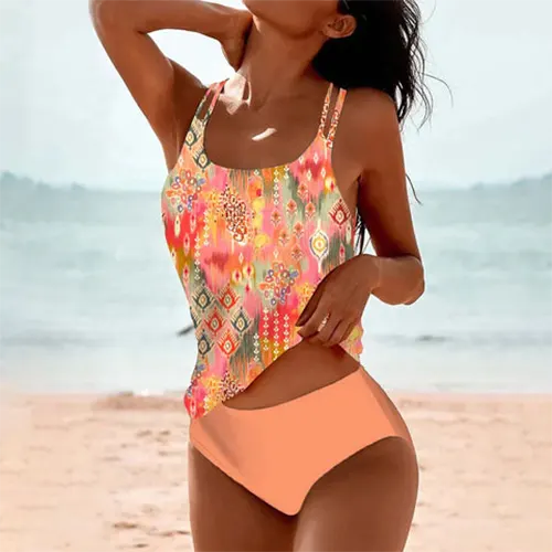 Tankini da Spiaggia Coordinato per Donne | Estate