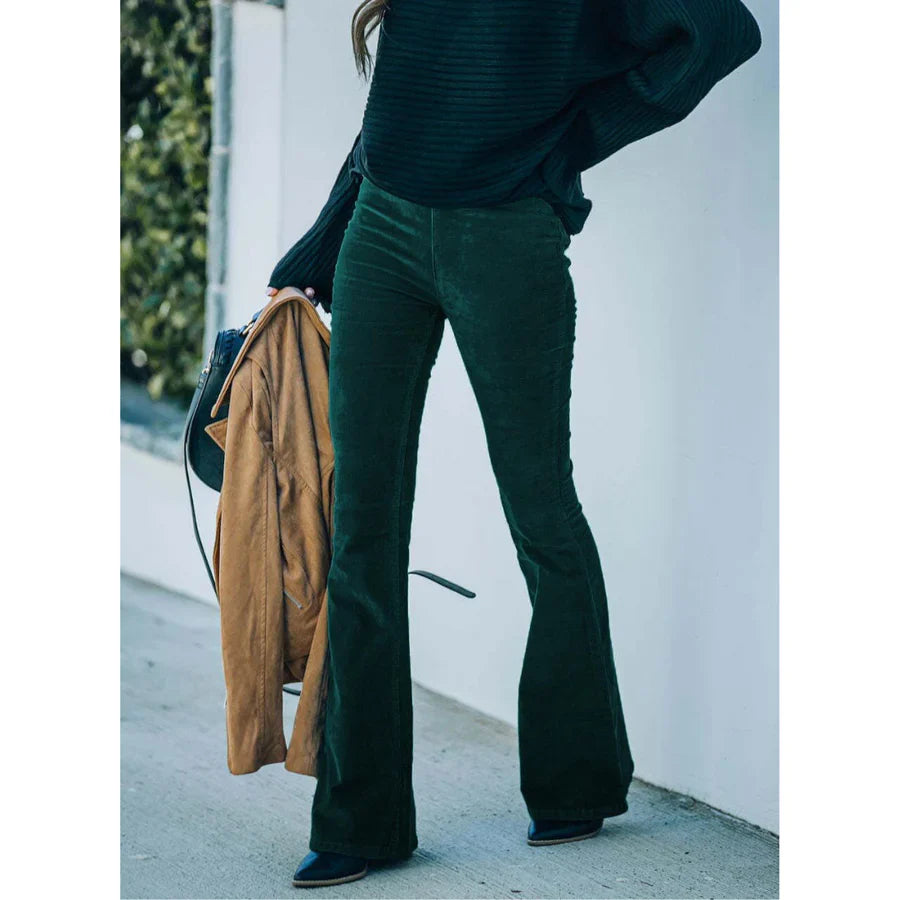 High Waist Bootcut Pants For Women | Flared