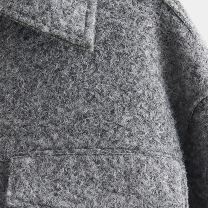 Curie Paris | Veste courte pour femme en mélange de laine