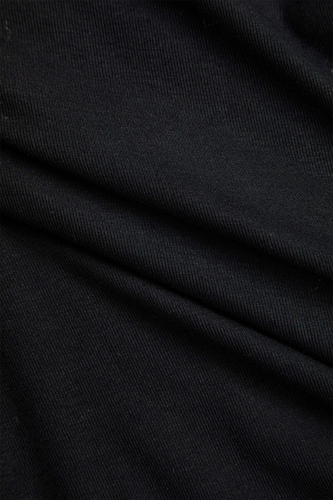 Mini robe à col rond en similicuir