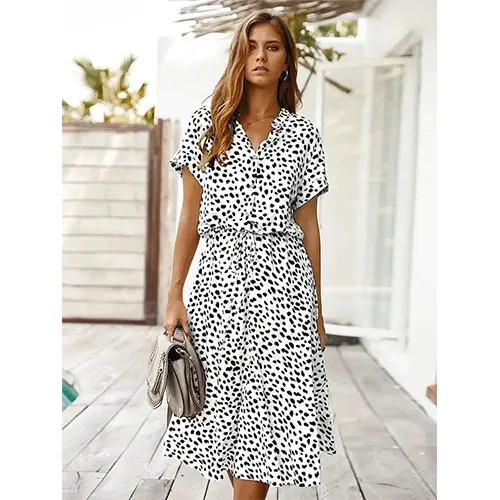Elegantes Sommerkleid für Damen | Midi