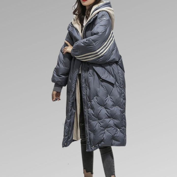 Manteau d’Hiver Long pour Femme – Élégance & Chaleur