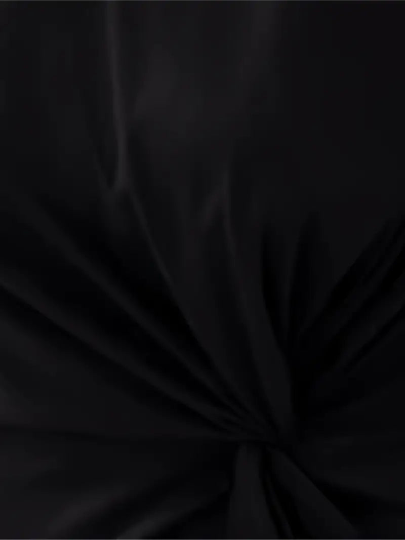 Robe Midi Cintrée Femme – Manches Courtes – Détail Froncé à la Taille – Style Chic et Confortable