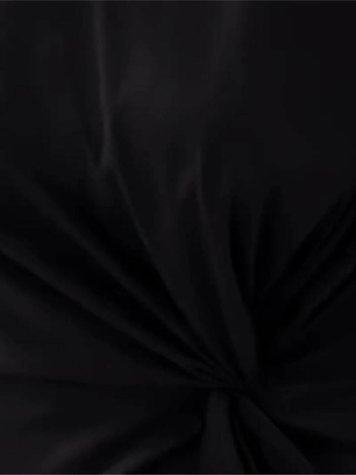 Robe Midi Cintrée Femme – Manches Courtes – Détail Froncé à la Taille – Style Chic et Confortable