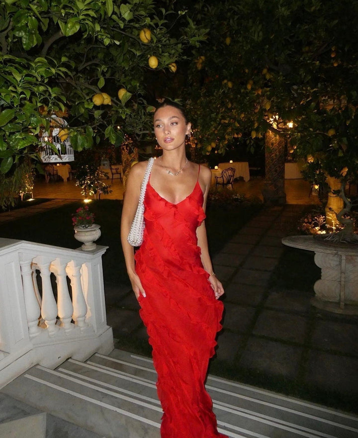 Suzanne - Robe à jupe superposée