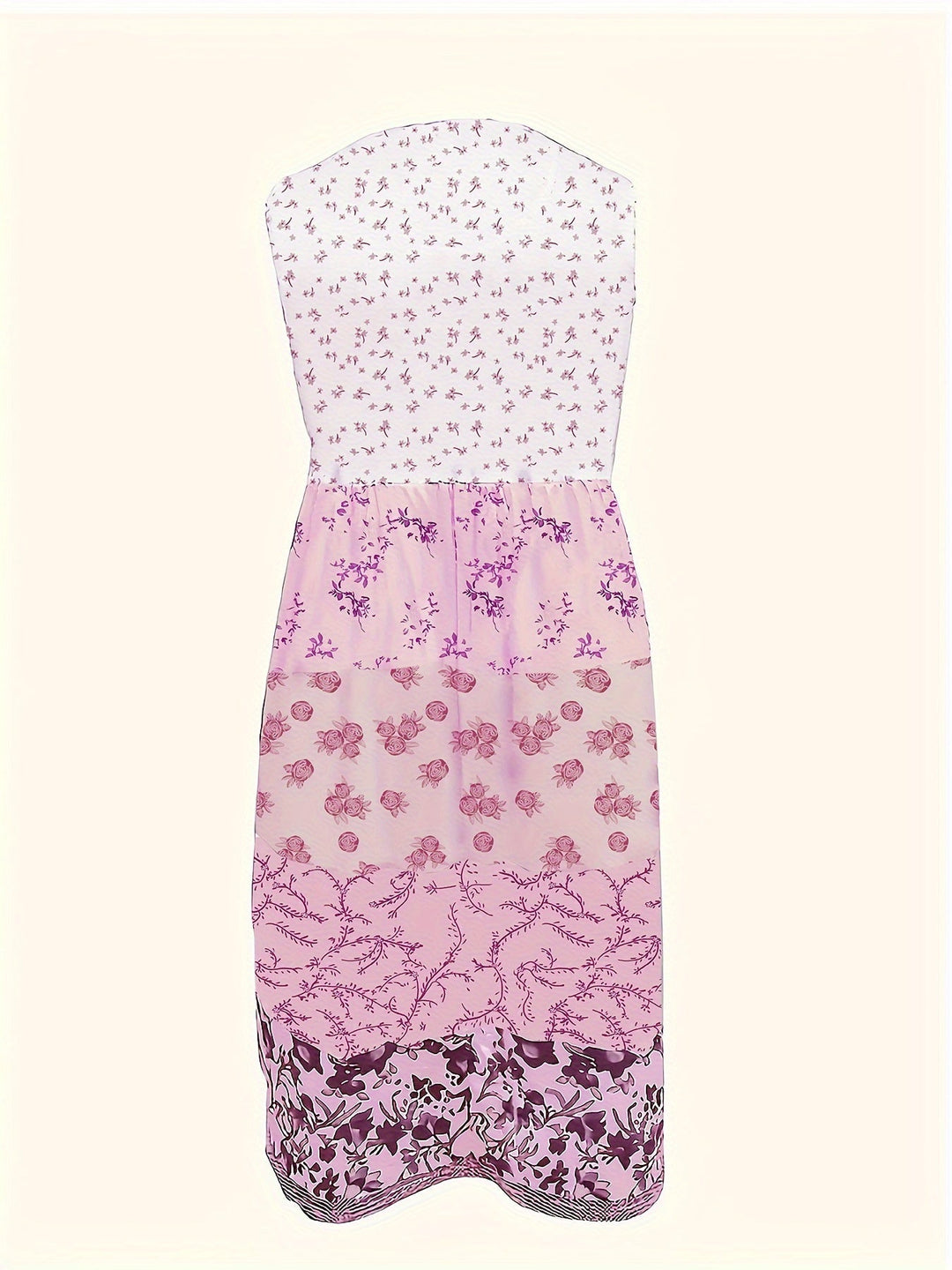 Robe débardeur à imprimé floral - Idéale pour le printemps et l'été