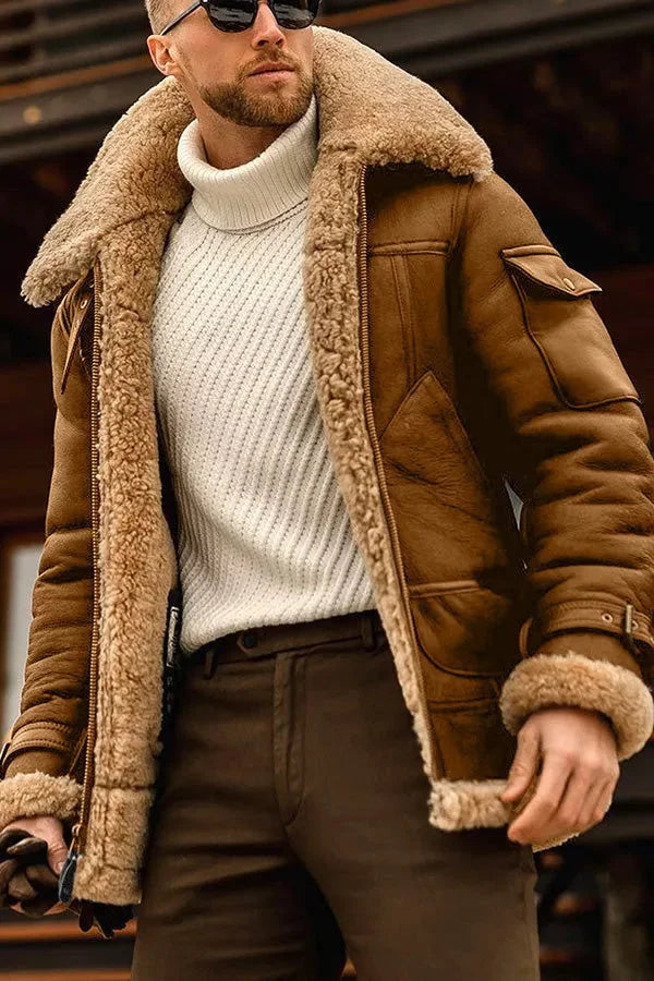 Veste en cuir - Vauquelin