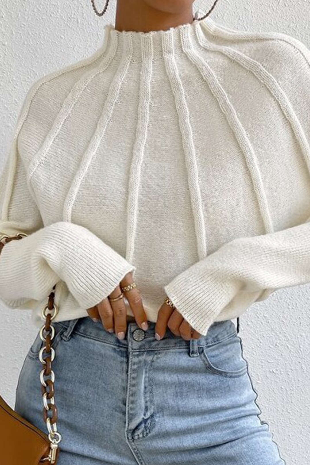 pull à col rond