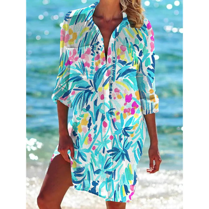 Abito da Spiaggia Lumona – Leggerezza ed Eleganza per l'Estate