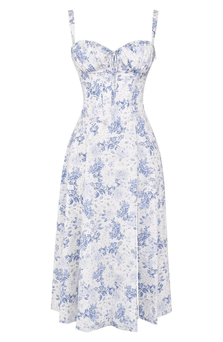 Venica - Robe d'été florale sans bretelles pour femmes