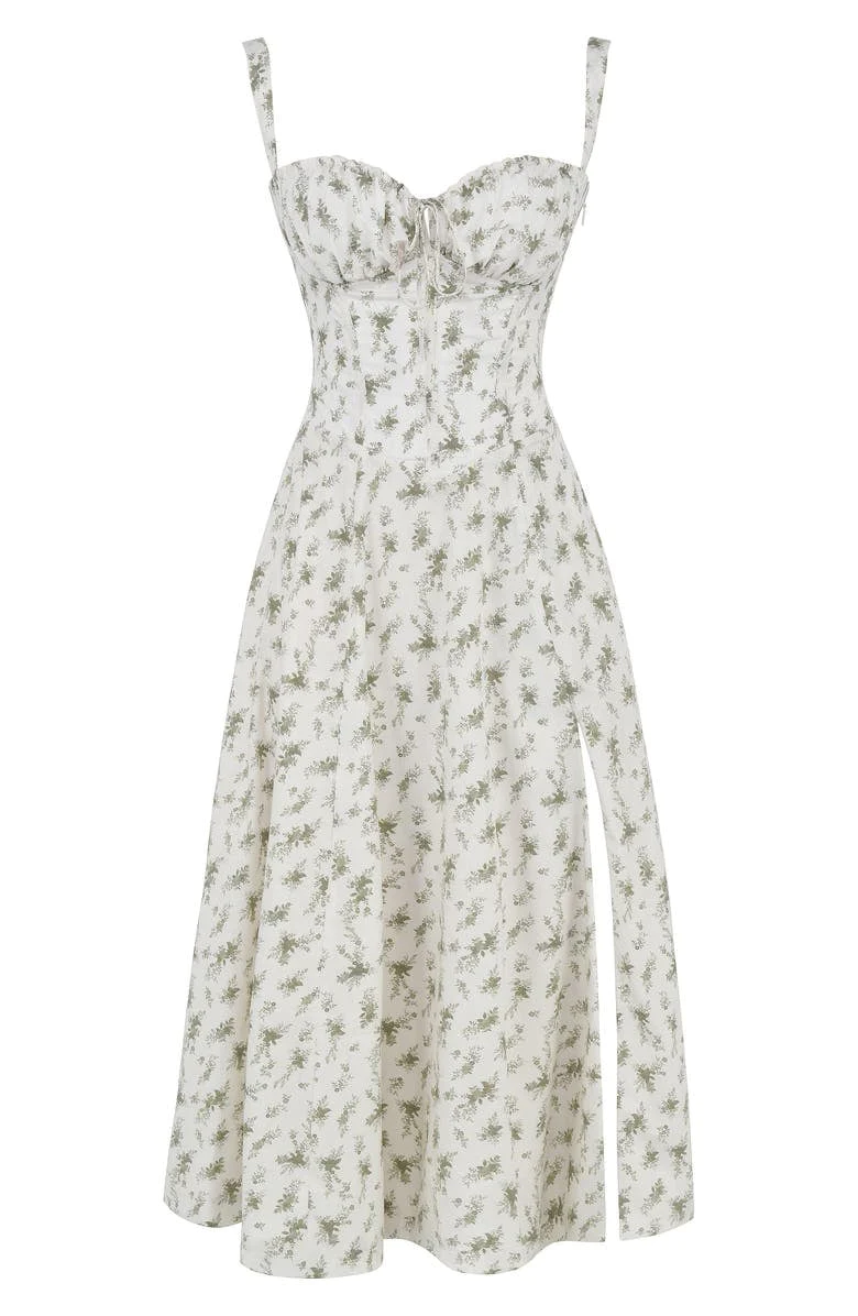 Venica - Robe d'été florale sans bretelles pour femmes
