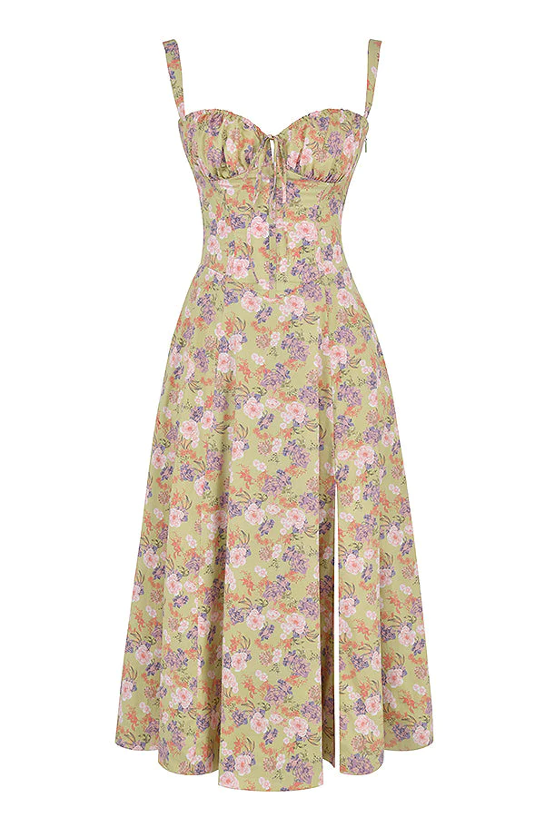 Venica - Robe d'été florale sans bretelles pour femmes