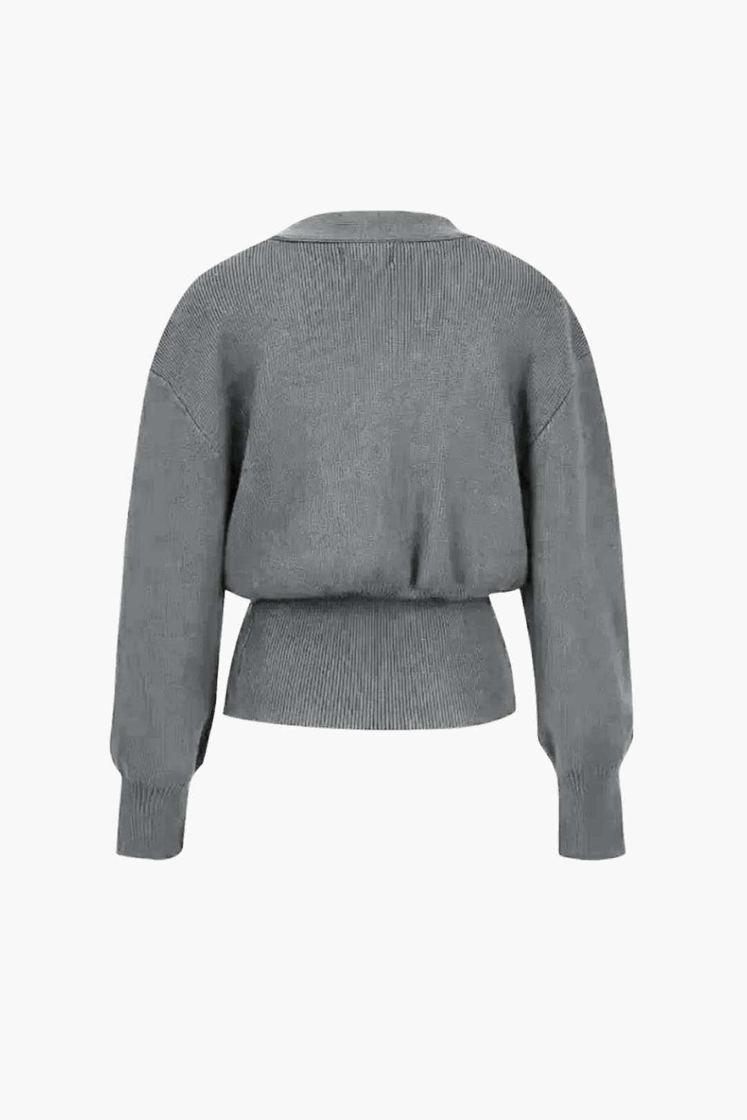 Cardigan avec un col en V