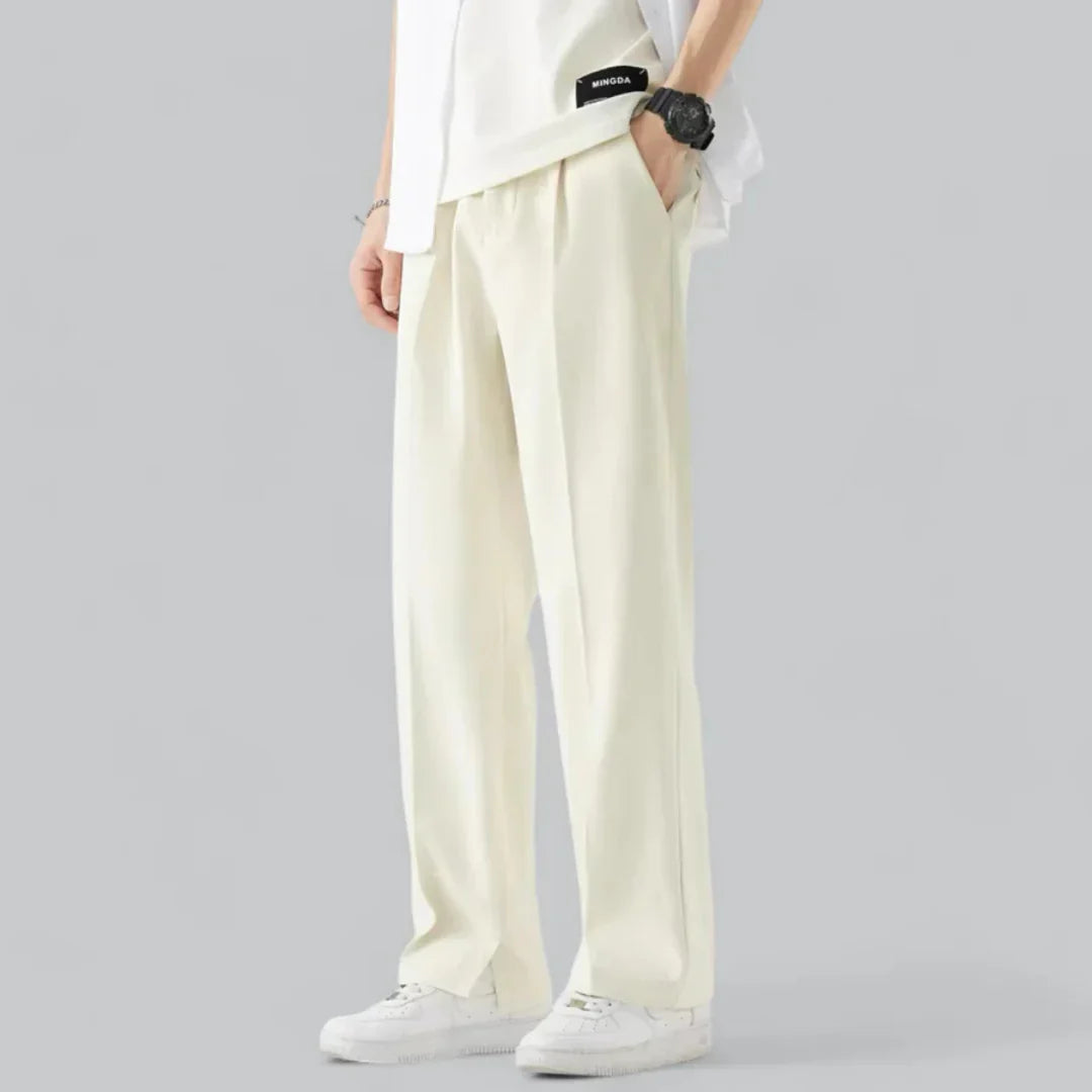 Casual Straight Pants for Men | Wide Leg