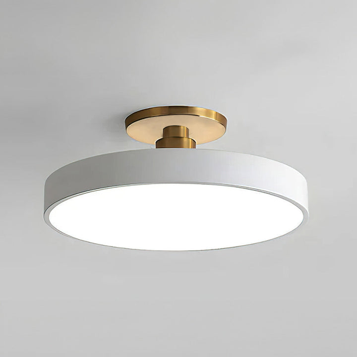 Plafonnier LED Circolare Moderno – Design Semi-Interrato