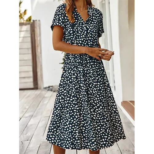 Elegantes Sommerkleid für Damen | Midi