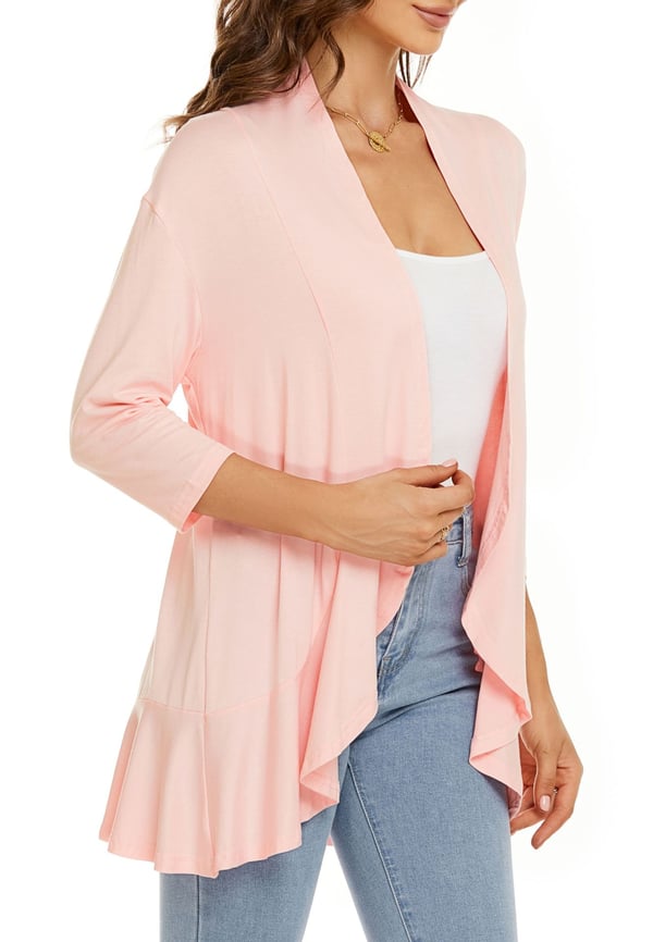 Vicky | Maglie leggere e casual in maglia con apertura frontale per donne