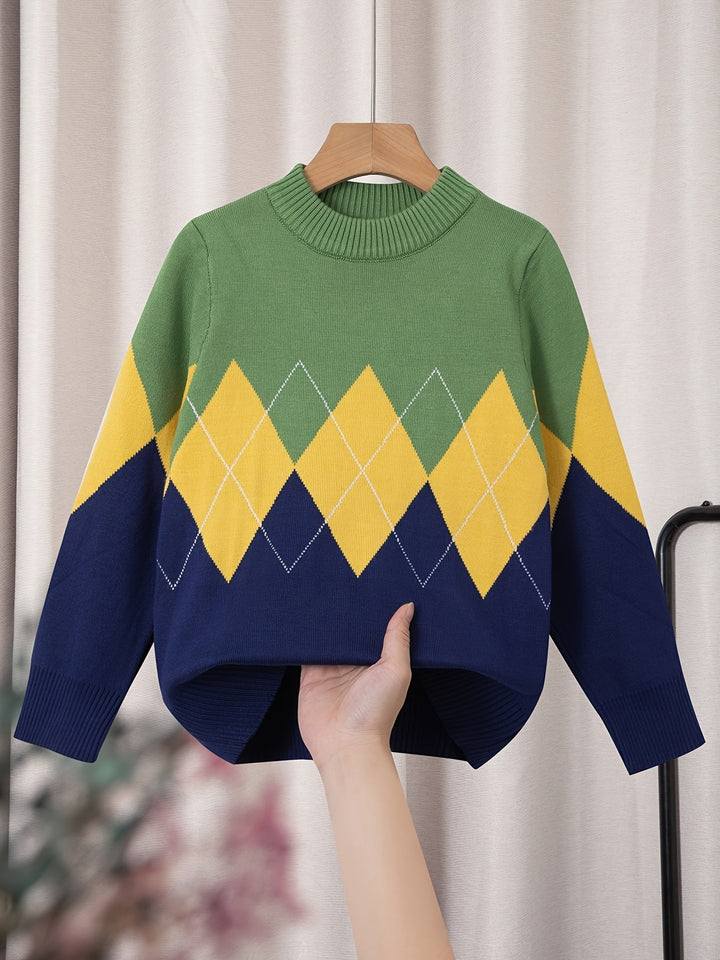 Liam – Pull décontracté en maille pour garçons