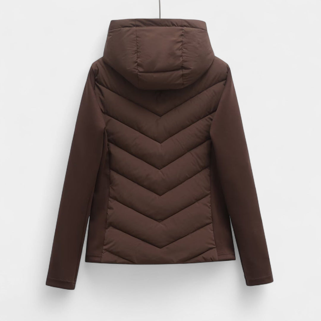 Norrskenberg | Veste softshell matelassée pour femme - Coupe-vent, déperlante