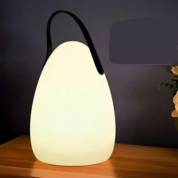 Bezprzewodowa wodoodporna lampa stołowa LED do użytku wewnętrznego i zewnętrznego - Lumora