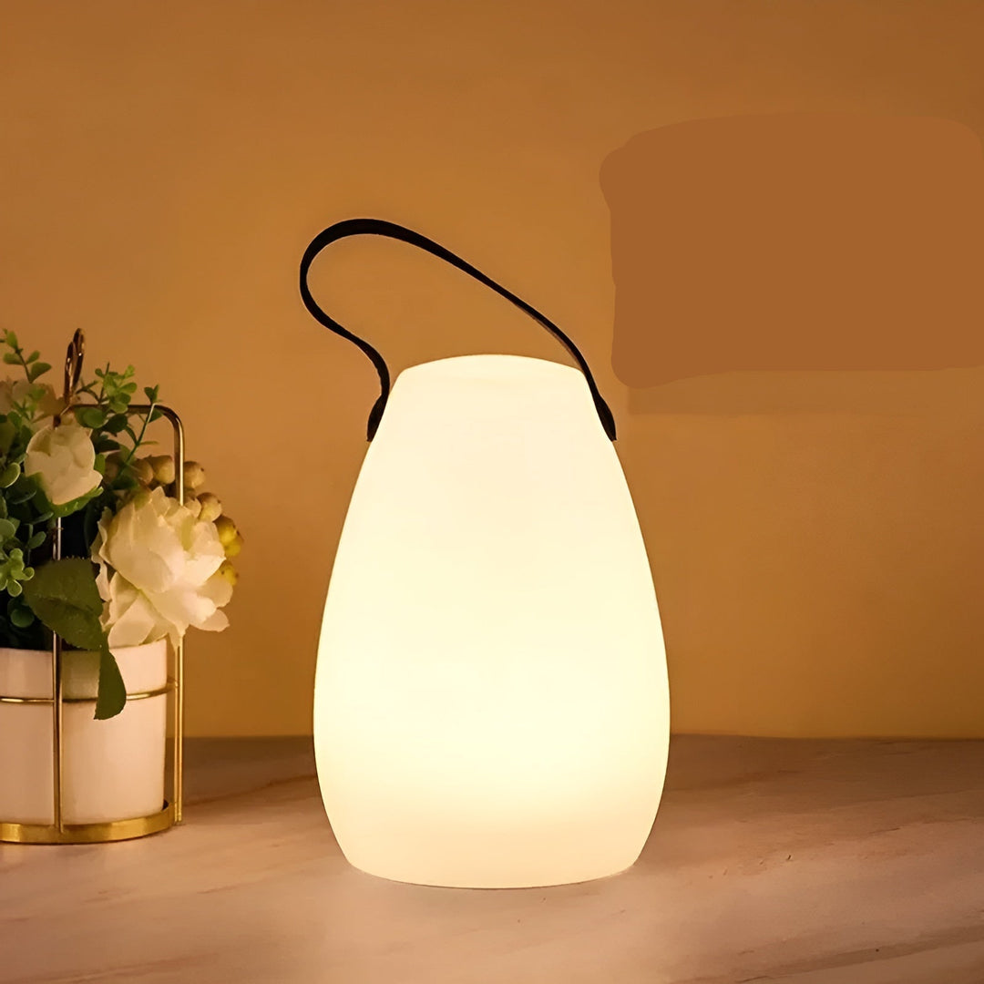 Bezprzewodowa wodoodporna lampa stołowa LED do użytku wewnętrznego i zewnętrznego - Lumora