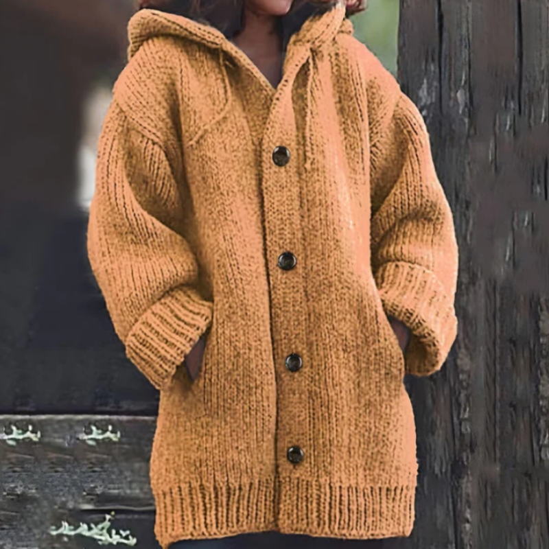 Manteau d'hiver élégant, chaud et chic pour femme