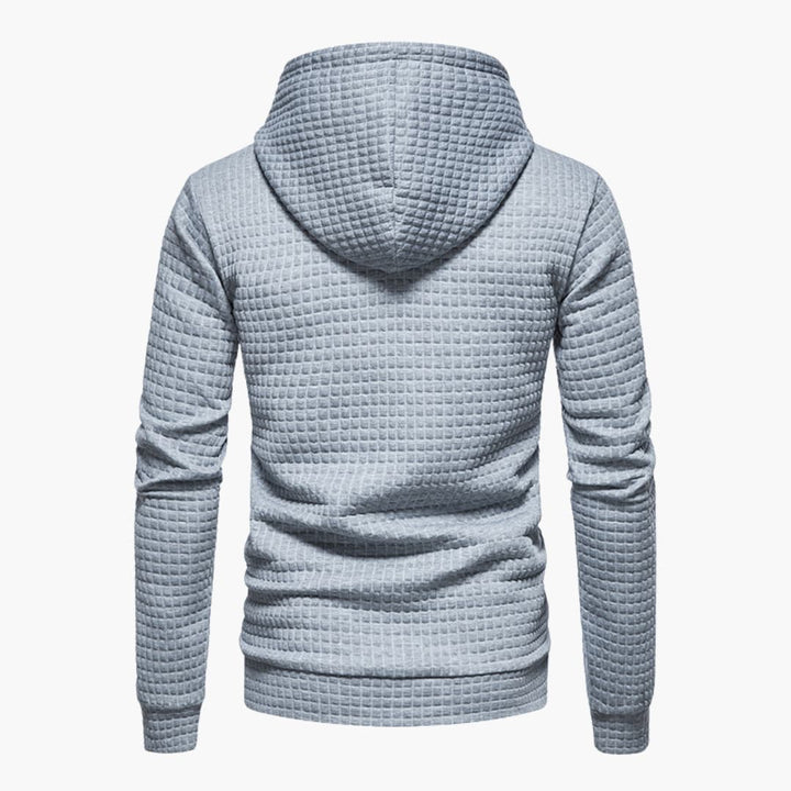 Théo – Felpa con cappuccio alla moda con grande cappuccio, stilosa per uomini