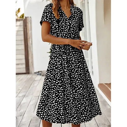 Elegantes Sommerkleid für Damen | Midi