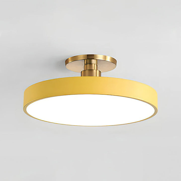 Plafonnier LED Circolare Moderno – Design Semi-Interrato