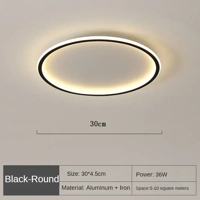 Plafoniera Rotonda Scandinava - AuroraSphere | Illuminazione Design Scandinavo per Interni Moderni