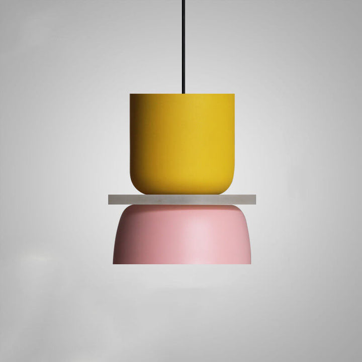 Suspension LED 1 lumière Nordic Colorful Macaron